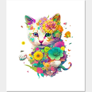 Use KITTEN FROM FLOWERS To Make Someone Fall In Love With You Posters and Art